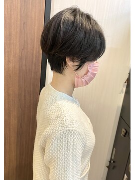 ギフト ヘアー サロン(gift hair salon) 【地毛活かしハンサムショート】原口健伸