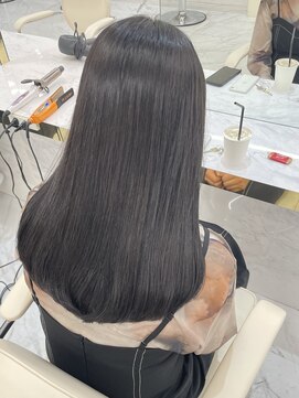 シェノン サントル(CHAINON CENTRE) 艶×抜け感で仕上げる【韓国風似合わせスタイル】梅田茶屋町