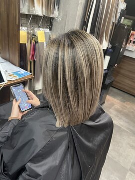 ラフ(LAFF) #ショコラアッシュ#ヘルシースタイル#ふんわりカール