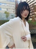 【 ミディアムレイヤー × ストレート 】浅野美紀