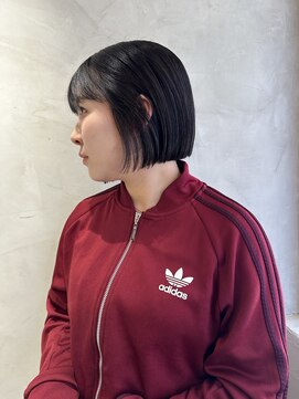 ニコ トウキョウ 渋谷(nico TOKYO) ボブ/切りっぱなしボブ/タッセルボブ/ミニボブ/縮毛矯正