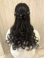 ルナクレセント (Luna crescent)&nbsp;ハーフアップ