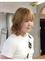 ローレン(LOREN)&nbsp;前髪/アンブレラカラー/こなれミディ/イメチェン/ウェーブパーマ