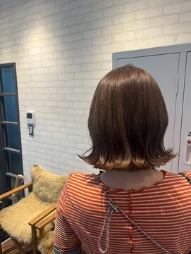 ジーナ 船橋(Zina) 髪質改善*マチルダボブアッシュカラー*美髪【Zina船橋】