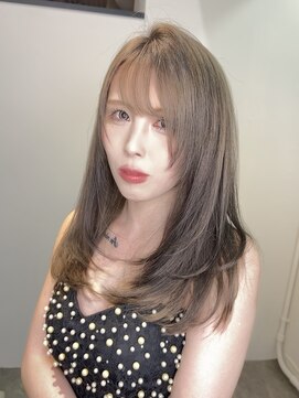 チェルシー 神戸(CHELSEA) グレージュカラー/レイヤーカット