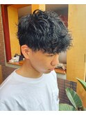 メンズ特殊パーマ