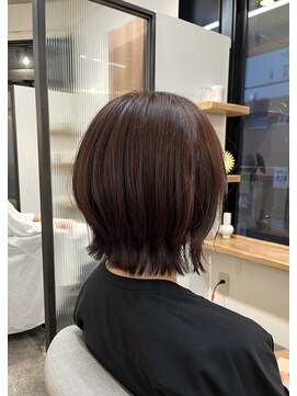 シアアルン 新小岩店(SHEER alun) レイヤーボブ/艶カラー/SHEERalun新小岩店
