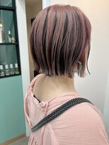 キューズ クラブ(cuz KLUB)&nbsp;【cuzKLUB】ボブ×ピンクコントラスト＊池袋