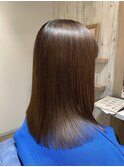 髪質改善ストレート