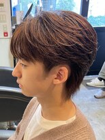 ジュンヌオム リンカラン(Jeune Homme LINGKARAN) シースルーマッシュ×毛流れパーマ