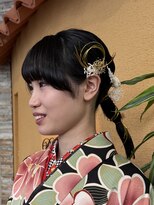 プリマヴェーラ 神楽坂 卒業式　袴ヘアアレンジ
