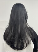 ロングレイヤー  アッシュグレージュ