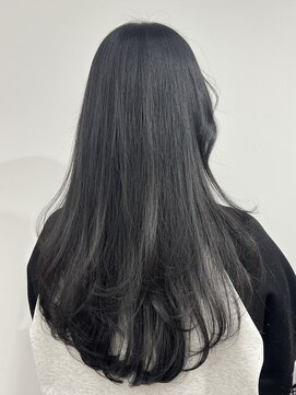 オリンテ バイ レシッド 表参道(orente by rcid) ロングレイヤー  アッシュグレージュ