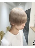 ニュアンスパーマ/韓国マッシュ/スパイキーショート/渋谷