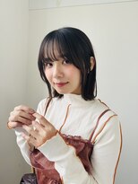 ヘアーアンドメイク エクリ 不動前店(Hair&Make equri)&nbsp;【目黒不動前美容室】外ハネボブ-伸ばしかけボブ