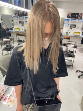 キング 枚方店(K!ng) 縮毛矯正髪質改善ハイライトレイヤーカット枚方美容室エクステ