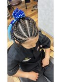 コーンロウ/ヘアセット