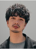 初めてのパーマでも◎ラフな質感が人気のシャドウパーマ