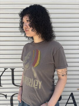 サル(saru) クルクルスパイラルパーマ