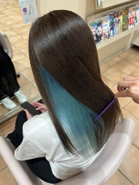 メゾンドボーテ 少路店(MAISON DE BEAUTE) インナーカラー