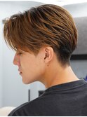 メンズバレイヤージュハイライトセンターパート