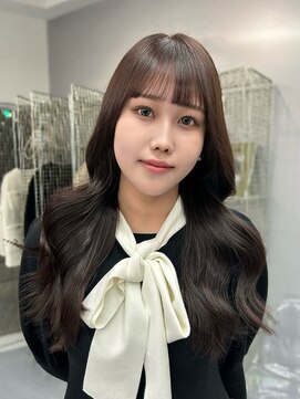 チョコレートベージュ/ブリーチなしwカラー