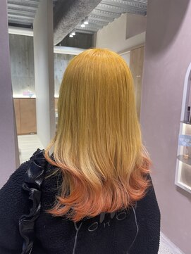 【Rina】エンドカラー yellow×orange
