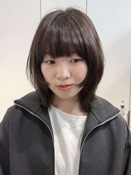 ロンドアンメゾン 原宿(Lond un Maison.) オリーブグレー/グランマッシュ/ココアベージュ/レイヤーカット