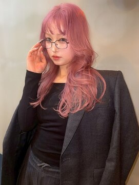 エクーエルム 心斎橋(ECOO yelm) 【ペールピンク】ブリーチ/ハイトーン