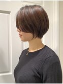 髪質改善/大人ガーリー/似合わせカット/ショートボブ前髪/大宮