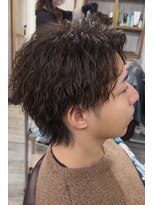 デルフィーノ ヘアーパフォーム(delfino hair perform)&nbsp;メンズパーマツイストスパイラルウルフ