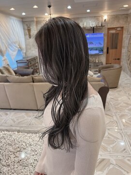 シャンティ 平岸店(Shanti) ○ハイライトカラー/コントラストグレージュ○菅野裕太