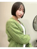 ボブ/ミニボブ/オリーブベージュ