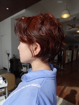 ビュートリアム 七里ヶ浜(BEAUTRIUM) ショート/ショートパーマ/暖色カラー/ブリーチなし