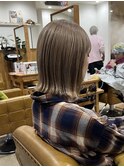 【立町メアリーバイメリー】☆ケアブリーチ×ホワイトベージュ☆