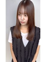 シー(The She's) 艶カラー ローレイヤー×ウォームブラウン◎