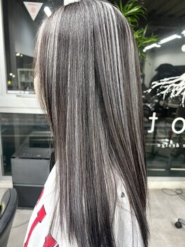 ルーツ ヘア デザイン(roots hair design) 四ツ橋美容室★roots★ハイライト★白髪ぼかし★髪質改善