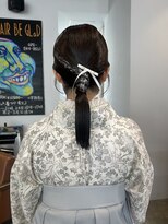 プロスタンセラ&nbsp;卒業式タイトヘア