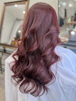 ヴェルム ヘア デザイン(Velum.HAIR DESIGN)&nbsp;ブリーチなしで叶う艶カシスカラー×大人可愛い巻き髪