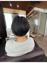 ヘアーリゾートノーブル(Hair Resort Noble) 根本ふんわりショートボブ