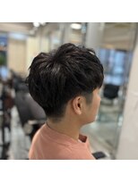 グルー(glue) 王道刈り上げマッシュスタイル