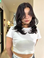 ニコフクオカヘアーメイク(NIKO Fukuoka Hair Make)&nbsp;〈NIKO〉レイヤーカット.くびれレイヤー.ダブルカラー.透明感