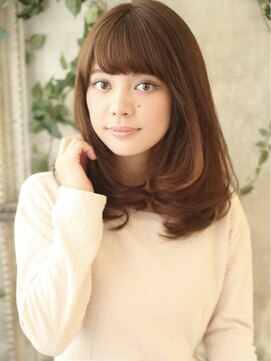 モニカ 横須賀中央店(Monica) 優しい雰囲気の簡単スタイリング!愛されセミディ！