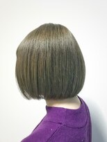 コピーヌ 高田馬場店(Copine)&nbsp;注目のマット系カラー☆ミニマムボブ×オリーブベージュ☆