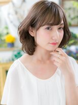 カバーヘア ブリス 大宮西口(COVER HAIR bliss)&nbsp;*bliss大宮* ナチュラルウェーブの前下がりボブb!