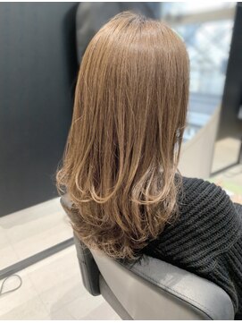 ジエクト 本店(The Ect) ミルクティベージュ×ことりベージュ×くびれミディ×脱白髪染め