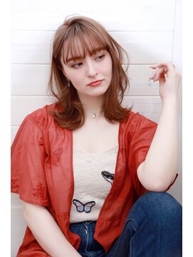 オーシャン(Ocean) [OCEAN Hair&Life藤原純] 外はね×無造作カール☆