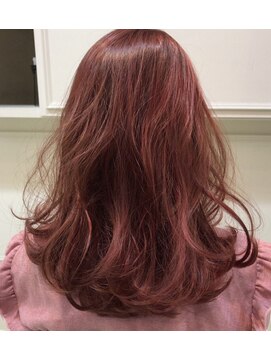 エル(EL by green) [ＡＫＩＫＯ]コーラルピンク×ミディアム☆0112327997