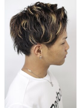 スパ ヘアーデザイン(SPA hair design) メンズハイライトカラー