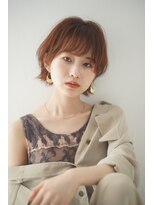 ブレス 小阪店(brace)&nbsp;立体感　丸み　ショートボブ